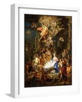 The Nativity-Frans Christoph Janneck-Framed Giclee Print