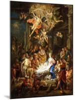 The Nativity-Frans Christoph Janneck-Mounted Giclee Print
