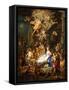 The Nativity-Frans Christoph Janneck-Framed Stretched Canvas