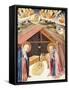 The Nativity-Sano di Pietro-Framed Stretched Canvas