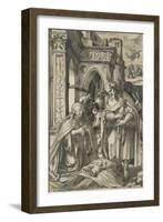 The Nativity-Hans Holbein the Younger-Framed Giclee Print