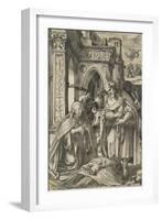 The Nativity-Hans Holbein the Younger-Framed Giclee Print