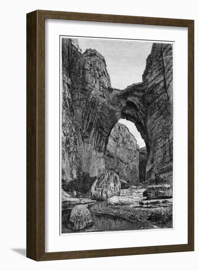 The Natural Arch of Constantine, C1890-Barbant-Framed Giclee Print