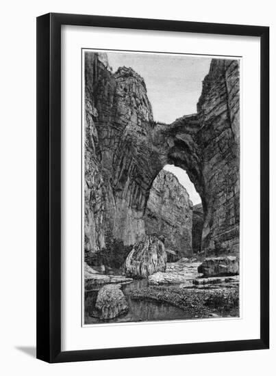 The Natural Arch of Constantine, C1890-Barbant-Framed Giclee Print