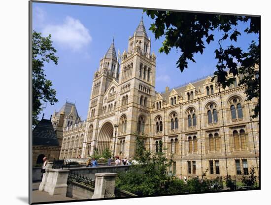 The Natural History Museum, South Kensington, London, England, UK-Mark Mawson-Mounted Photographic Print