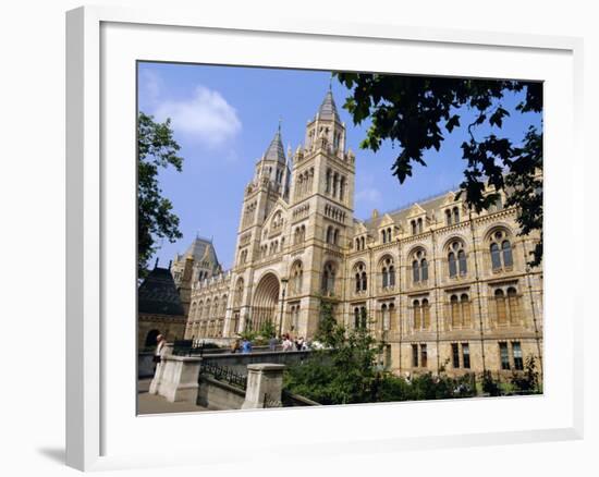 The Natural History Museum, South Kensington, London, England, UK-Mark Mawson-Framed Photographic Print