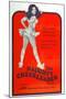 THE NAUGHTY CHEERLEADER, US poster, Barbi Benton, 1970-null-Mounted Art Print