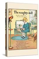 The Naughty Doll-Eugene Field-Stretched Canvas