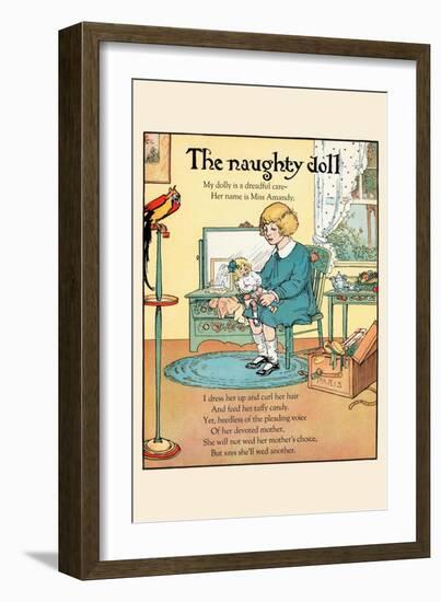 The Naughty Doll-Eugene Field-Framed Art Print