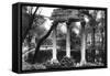 The Naumachia's Corinthian Columns, Parc Monceau, Paris, 1931-Ernest Flammarion-Framed Stretched Canvas