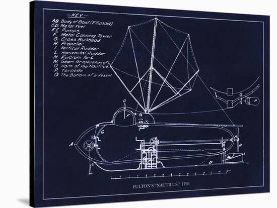 The Nautilus 1798-Tina Lavoie-Stretched Canvas