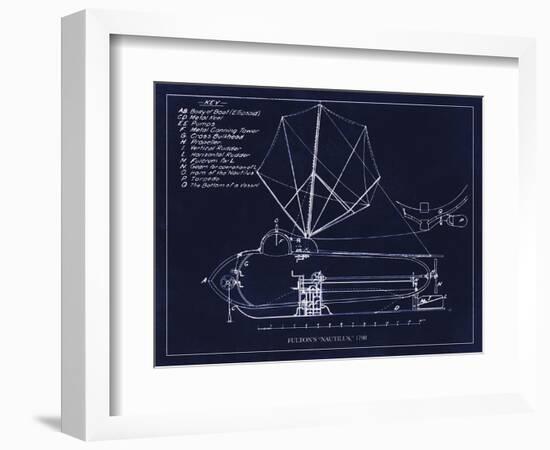 The Nautilus 1798-Tina Lavoie-Framed Giclee Print