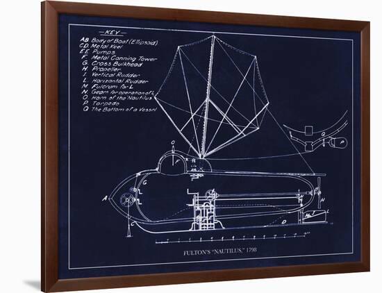 The Nautilus 1798-Tina Lavoie-Framed Giclee Print