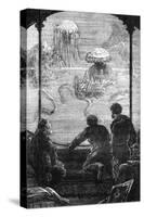 The Nautilus Passengers, Illustration from 20,000 Leagues under the Sea by Jules Verne (1828-1905)-Alphonse Marie de Neuville-Stretched Canvas