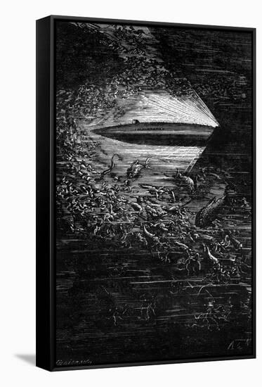 The Nautilus0,000 Leagues under the Sea-null-Framed Stretched Canvas