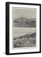 The Naval and Military Tournament at Bombay in December Last-null-Framed Giclee Print