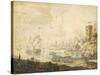 The Naval Battle of Chesma on 5 July 1770, 18th Century-null-Stretched Canvas