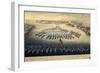 The Naval Battle of Gangut on July 27, 1714, 1724-Maurice Baquoi-Framed Giclee Print