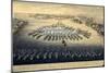 The Naval Battle of Gangut on July 27, 1714, 1724-Maurice Baquoi-Mounted Giclee Print