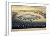 The Naval Battle of Gangut on July 27, 1714, 1724-Maurice Baquoi-Framed Giclee Print