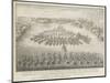 The Naval Battle of Gangut on July 27, 1714-Nicolas de Larmessin-Mounted Giclee Print