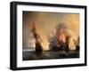 The Naval Battle of Lagos on 27 June 1693-Théodore Gudin-Framed Giclee Print