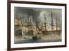 The Naval Battle of Navarino on 20 October 1827-George Philip Reinagle-Framed Giclee Print