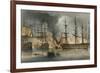 The Naval Battle of Navarino on 20 October 1827-George Philip Reinagle-Framed Giclee Print