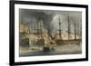 The Naval Battle of Navarino on 20 October 1827-George Philip Reinagle-Framed Giclee Print