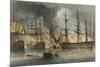 The Naval Battle of Navarino on 20 October 1827-George Philip Reinagle-Mounted Giclee Print