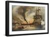 The Naval Battle of Navarino on 20 October 1827-George Philip Reinagle-Framed Giclee Print