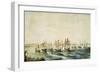 The Naval Battle of Obligado, 1845, During Rosas' Dictatorship, Argentina-null-Framed Giclee Print