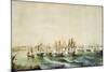 The Naval Battle of Obligado, 1845, During Rosas' Dictatorship, Argentina-null-Mounted Giclee Print