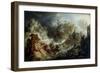 The Naval Battle of Salamis, about 1858-Wilhelm Von Kaulbach-Framed Giclee Print
