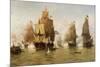 The Naval Battle-null-Mounted Giclee Print