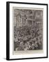 The Naval Brigade's Welcome in the City, the Feast at Lloyd'S-Henry Marriott Paget-Framed Giclee Print