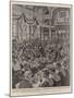The Naval Brigade's Welcome in the City, the Feast at Lloyd'S-Henry Marriott Paget-Mounted Giclee Print