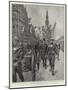 The Naval Detachment at the Head of the Procession in the Strand-William T. Maud-Mounted Giclee Print