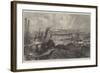 The Naval Docks in Course of Construction at Chatham-null-Framed Giclee Print