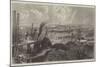 The Naval Docks in Course of Construction at Chatham-null-Mounted Giclee Print