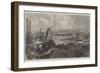 The Naval Docks in Course of Construction at Chatham-null-Framed Giclee Print