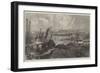 The Naval Docks in Course of Construction at Chatham-null-Framed Giclee Print