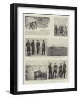 The Naval Manoeuvres and the Camera-null-Framed Giclee Print