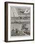 The Naval Manoeuvres at Portsmouth-null-Framed Giclee Print