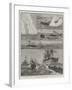 The Naval Manoeuvres at Portsmouth-null-Framed Giclee Print