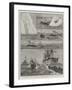 The Naval Manoeuvres at Portsmouth-null-Framed Giclee Print