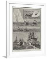 The Naval Manoeuvres at Portsmouth-null-Framed Giclee Print