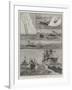 The Naval Manoeuvres at Portsmouth-null-Framed Giclee Print