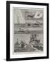 The Naval Manoeuvres at Portsmouth-null-Framed Giclee Print