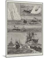 The Naval Manoeuvres at Portsmouth-null-Mounted Giclee Print